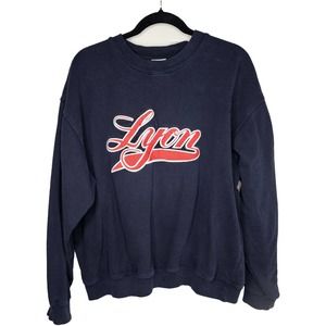 Lyon France Vintage Embroidered Sweatshirt Unisex Sweatshirt Medium/Large